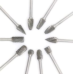 image-Factory Wholesale Cemented Carbide Rotary File Tungsten Steel Grinding Head Alloy Metal Wood Mold Engraving