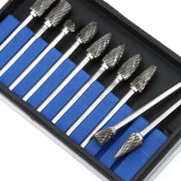 image-Factory Wholesale Cemented Carbide Rotary File Tungsten Steel Grinding Head Alloy Metal Wood Mold Engraving
