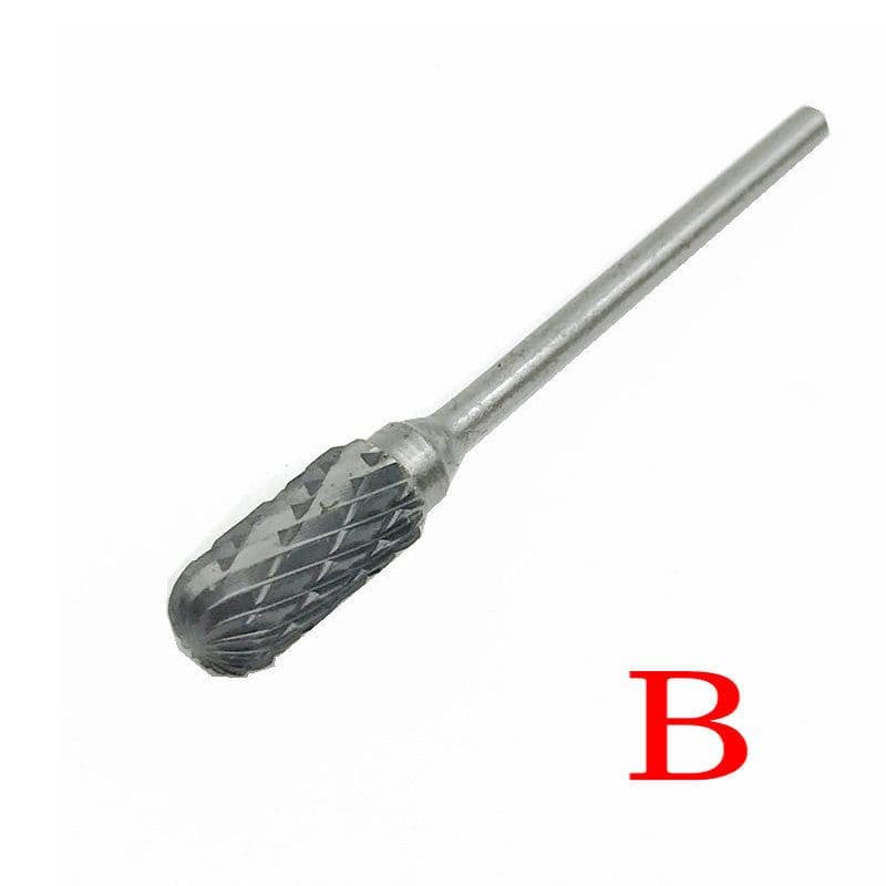 image-Factory Wholesale Cemented Carbide Rotary File Tungsten Steel Grinding Head Alloy Metal Wood Mold Engraving