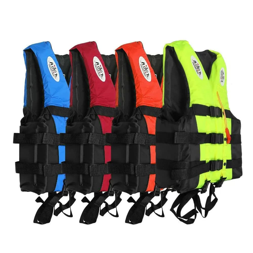 image-Children Swimming Buoyancy Vest Oxford Cloth Buoyancy Vest Adult Rescue Suit