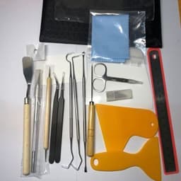 image-Diy Dried Flower Craft 22-Piece Craft Vinyl Sticker Craft Embossed Dried Flower Tool Set