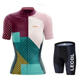 image-Summer Short-Sleeved Suspenders Cycling Jersey Suit Mountain Biking Road Team