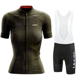 image-Summer Short-Sleeved Suspenders Cycling Jersey Suit Mountain Biking Road Team