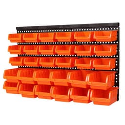 image-Multifunctional Workshop Hardware Tool Storage Rack