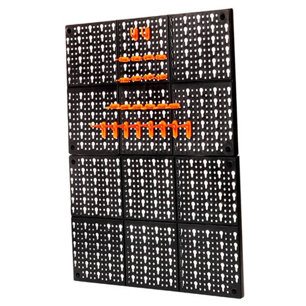 image-Multifunctional Workshop Hardware Tool Storage Rack