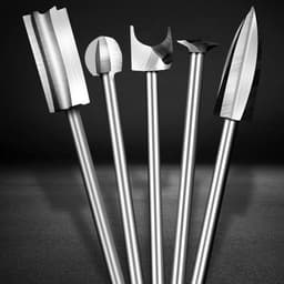 image-Woodworking Carving Knife Electric Root Carving Grinding Head