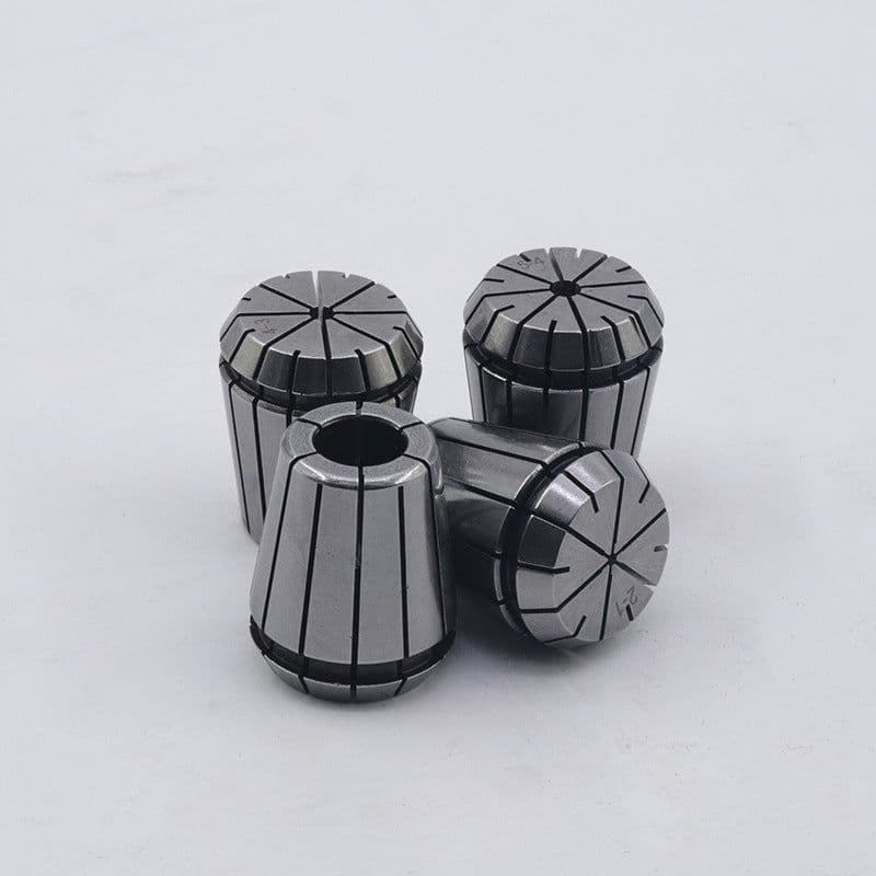 image-19pcs Milling Cutter Shank Collet Set Aluminum Plastic Box Packaging