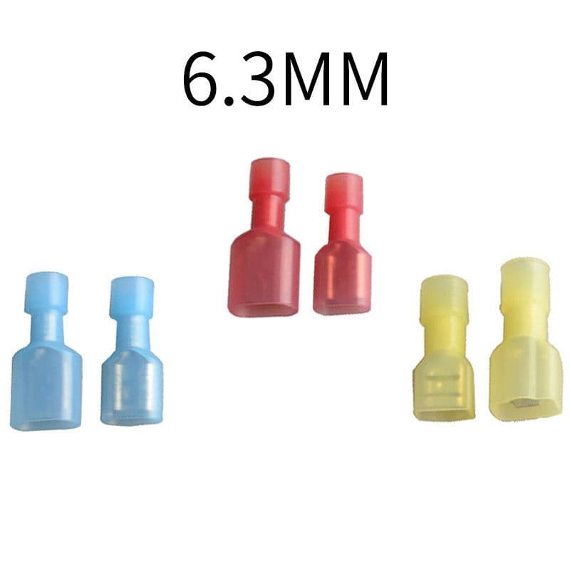 image-Insulation Joint Wire Connector Wiring Terminal Male And Female Plug