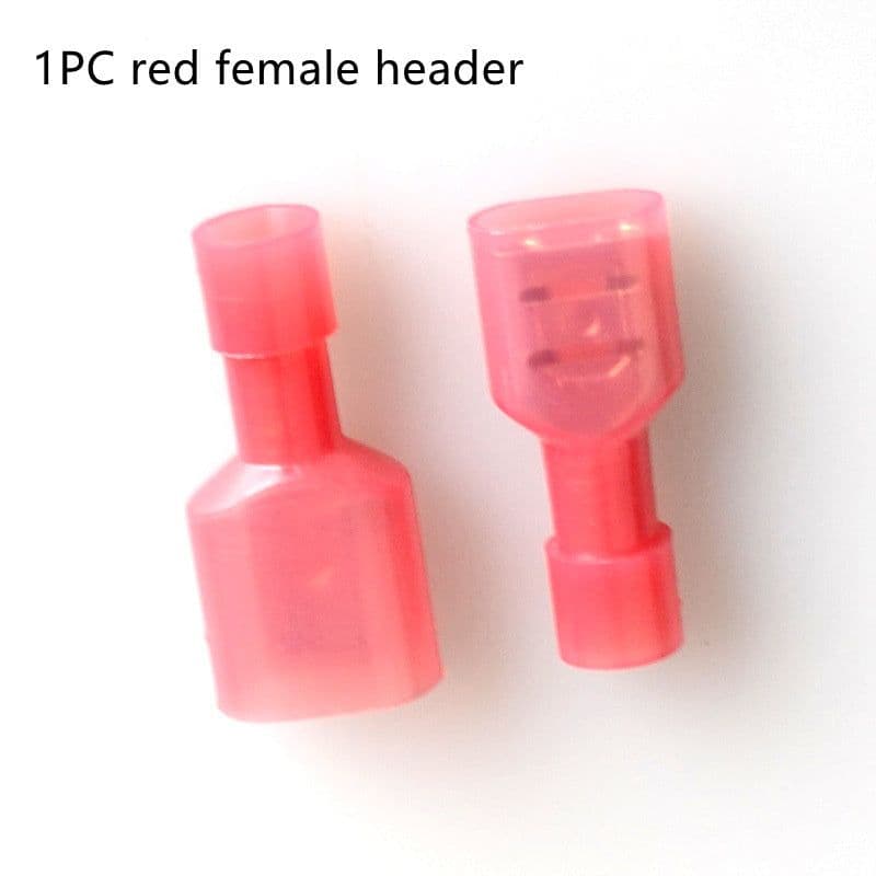 image-Insulation Joint Wire Connector Wiring Terminal Male And Female Plug