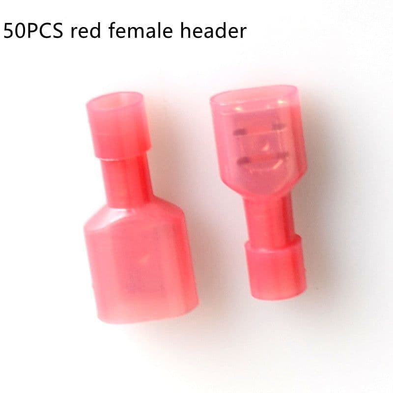 image-Insulation Joint Wire Connector Wiring Terminal Male And Female Plug