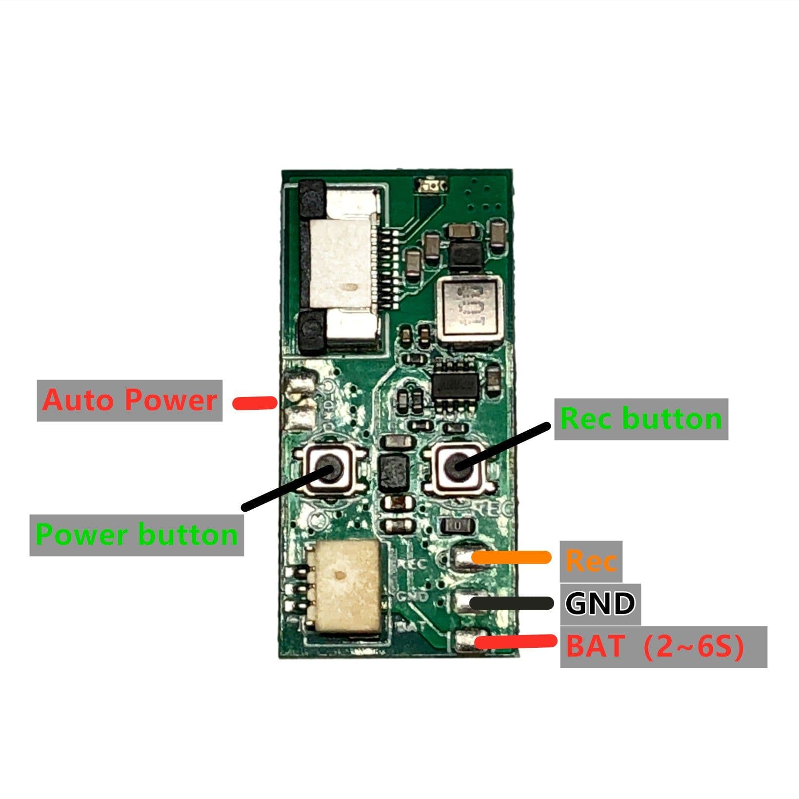 image-Sports Camera Quick Detachable Assembly Housing