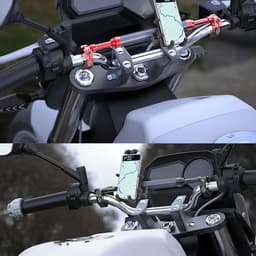image-Motorcycle Aluminum Alloy Carbon Fiber Balance Bar Handlebars