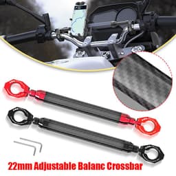 image-Motorcycle Aluminum Alloy Carbon Fiber Balance Bar Handlebars