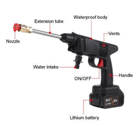 image-Portable Electric Household Car Washing Machine Tool