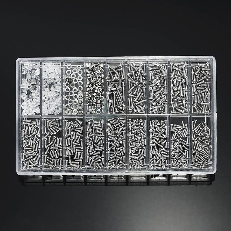 image-Glasses Sunglasses Nose Pad Screws Temple Screws Accessory Box