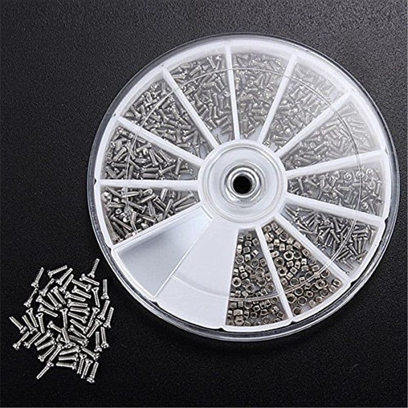image-Glasses Sunglasses Nose Pad Screws Temple Screws Accessory Box
