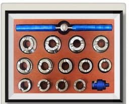 image-Watch Repair Tool 13 Steel Full Set Labor S Meter Opener