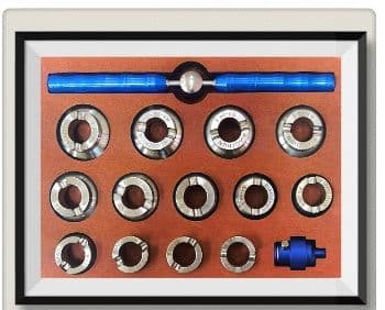 image-Watch Repair Tool 13 Steel Full Set Labor S Meter Opener
