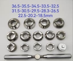 image-Watch Repair Tool 13 Steel Full Set Labor S Meter Opener