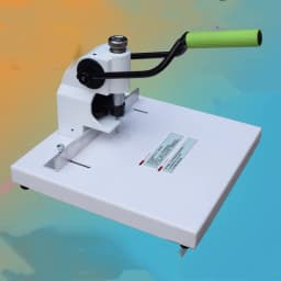 image-Heavy Duty Single Hole Manual Punch Cloth Album
