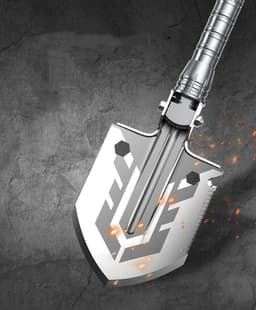 image-Engineer Shovel Multifunctional Outdoor Supplies Equipment Folding Military Shovel
