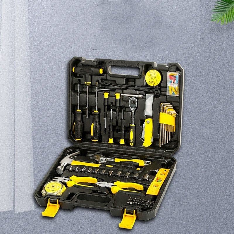 image-Household Hardware Hand Tool Combination Car Repair Group Set Toolbox