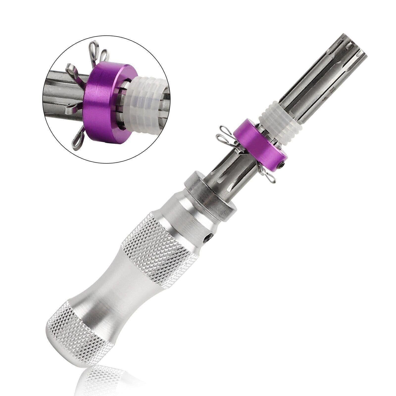image-Plum Screwdriver Maker Lock Tool Equipment 7.00mm 7.5mm 7.8 Mm Steel Three-piece Set
