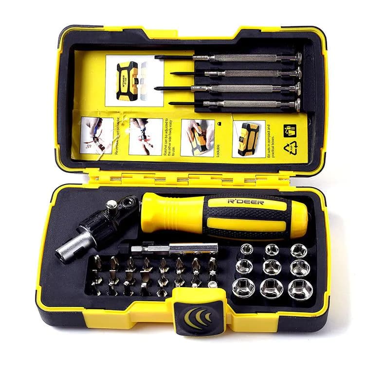 image-39 In 1 Combination Ratchet Fast Screwdriver Sleeve Screw Lot