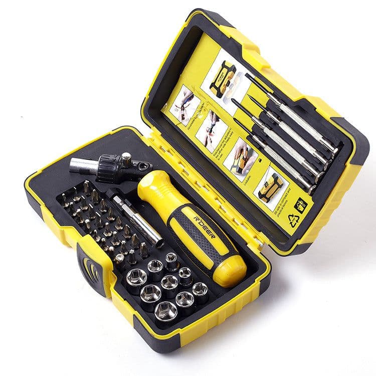 image-39 In 1 Combination Ratchet Fast Screwdriver Sleeve Screw Lot