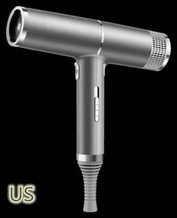 image-Household Hair Dryer High-Power Small Cross-Border Foreign Trade 1800W Hair Dryer Hair Salon Dormitory Hotel Mini Hair Dryer