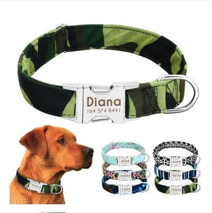 image-Pet Supplies Dog Collar High Reflective Durable Comfortable Breathable Adjustable Night Reflection