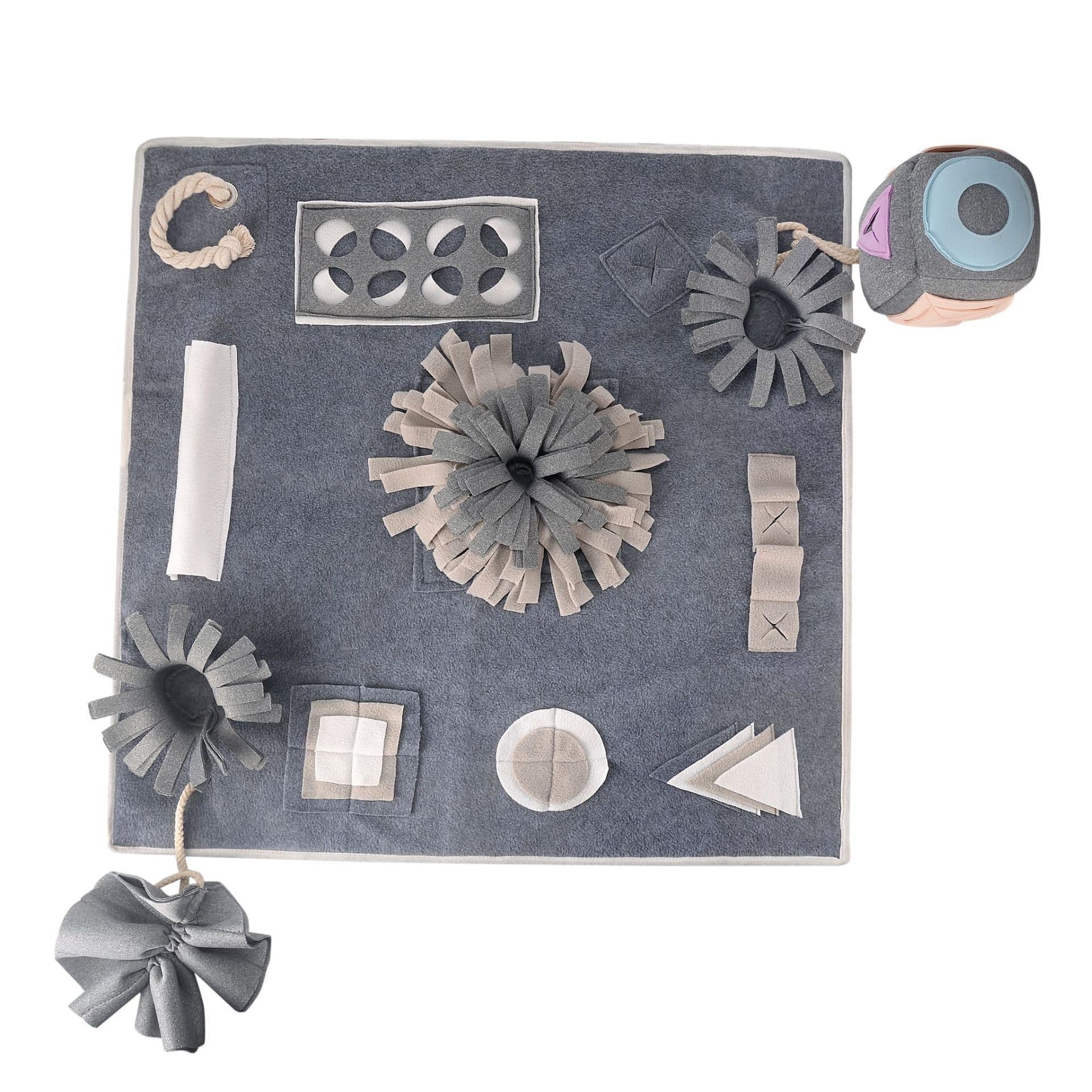 image-Pet Smelling Pad Consumes Energy, Slow Food Puzzle Sniffing Pad