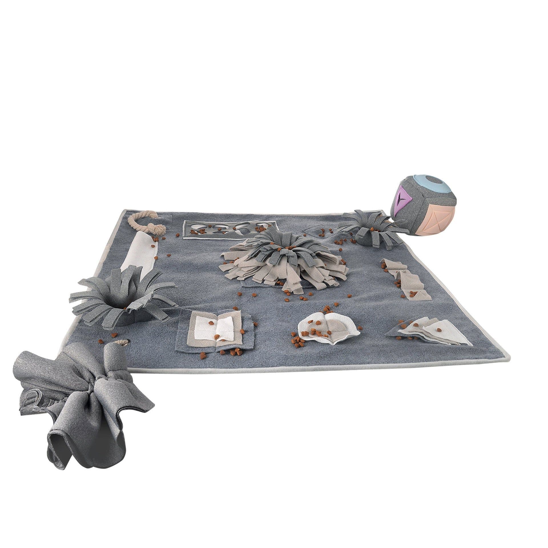image-Pet Smelling Pad Consumes Energy, Slow Food Puzzle Sniffing Pad