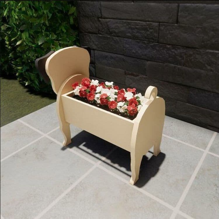 image-Pug Planting Machine Home Decoration Gardening Potted Plant