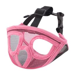image-Hoopet Pet Small Dog French Bulldog Muzzle Dog Mouse Basket Breathable Muzzle For Dogs Leash Harness Supplies