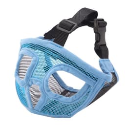image-Hoopet Pet Small Dog French Bulldog Muzzle Dog Mouse Basket Breathable Muzzle For Dogs Leash Harness Supplies