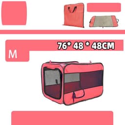 image-Pet Travel Carrier Bag Portable Pet Bag Folding Fabric Pet Carrier Travel Carrier Bag For Pet Cage With Locking Safety Zippers