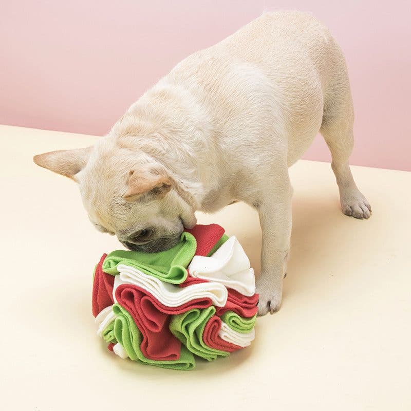 image-Dog Sniffing Training Blanket Snuffle Ball Mat Detachable Pads Puzzle Toy Pet Supplies For Dogs Cats