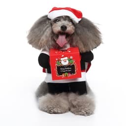 image-Cosplay Pet Supplies Standing Outfit Funny Dog Clothes Upright Outfit Halloween Christmas Dress Up Pet Outfit