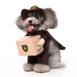 image-Cosplay Pet Supplies Standing Outfit Funny Dog Clothes Upright Outfit Halloween Christmas Dress Up Pet Outfit