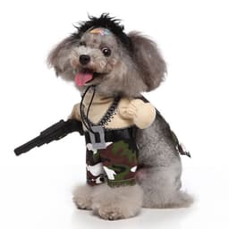 image-Cosplay Pet Supplies Standing Outfit Funny Dog Clothes Upright Outfit Halloween Christmas Dress Up Pet Outfit