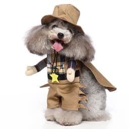 image-Cosplay Pet Supplies Standing Outfit Funny Dog Clothes Upright Outfit Halloween Christmas Dress Up Pet Outfit