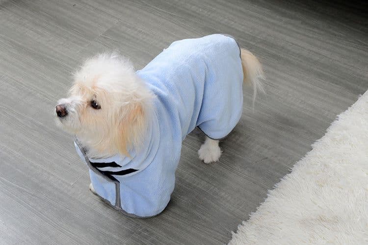 image-Quick-drying Pet Absorbent Towel Dog Bathrobe Pet Dog Bath Towel For Dogs Cats Microfiber Absorbent Pet Drying Towel Pet Supplies Pet Products