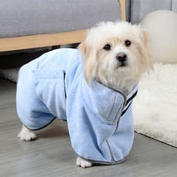 image-Quick-drying Pet Absorbent Towel Dog Bathrobe Pet Dog Bath Towel For Dogs Cats Microfiber Absorbent Pet Drying Towel Pet Supplies Pet Products
