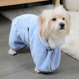 image-Quick-drying Pet Absorbent Towel Dog Bathrobe Pet Dog Bath Towel For Dogs Cats Microfiber Absorbent Pet Drying Towel Pet Supplies Pet Products