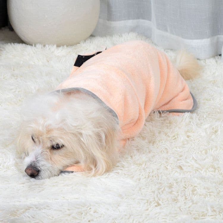 image-Quick-drying Pet Absorbent Towel Dog Bathrobe Pet Dog Bath Towel For Dogs Cats Microfiber Absorbent Pet Drying Towel Pet Supplies Pet Products