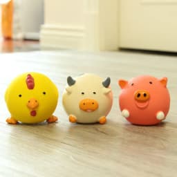 image-Pet Dog Toy Natural Latex Sound Resistant To Teeth Grinding