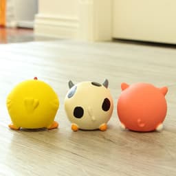 image-Pet Dog Toy Natural Latex Sound Resistant To Teeth Grinding