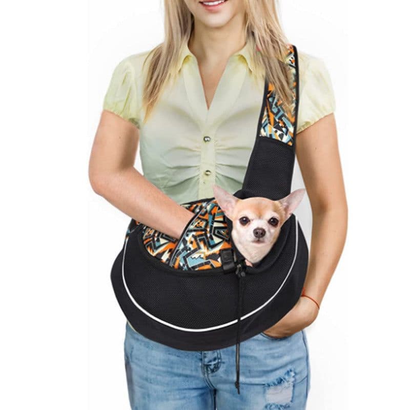 image-Carrying Pets Bag Women Outdoor Portable Crossbody Bag For Dogs Cats Pet Products