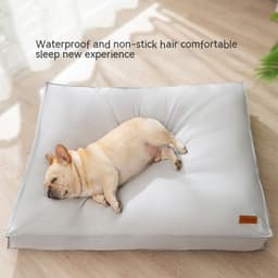 image-Waterproof Dog Bed Pet Sleeping Mat Small Medium Big Large Dog Cat Pet Sofas Beds Kennel House Pets Products Mattresses Supplies